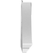 Ekena Millwork Rams Head Architectural Grade PVC Pediment (Urn Ships Unattached in Box), 64"W x 16"H x 2-3/4"P PEDPS064X160RHP00 - alternate 3
